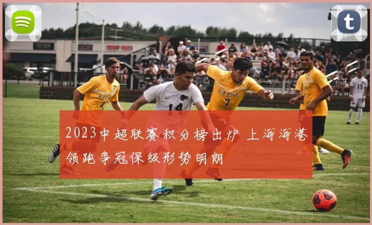 2023中超联赛积分榜出炉 上海海港领跑争冠保级形势明朗